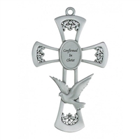 Confirmed in Christ Pewter Cross 77-20