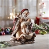 7 inch Adoring Santa Figurine NC801