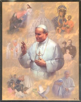 St. Pope John Paul II Wall Plaque  810-571