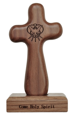 Holy Spirit Confirmation Hand Cross with Magnetic Base HC03