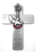 5" Pewter Confirmation Cross JC3213E