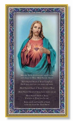 Sacred Heart of Jesus Plaque E59-101