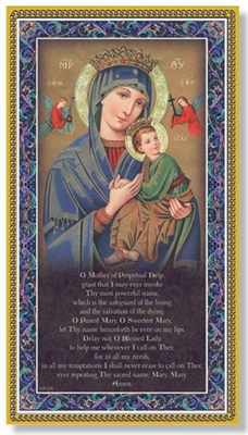 Mother of Perpetual Help Plaque E59-208