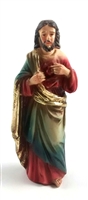 4" Sacred Heart of Jesus Statue 1735-101