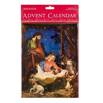 For Unto You is Born a Savior Advent Calendar BK-12001