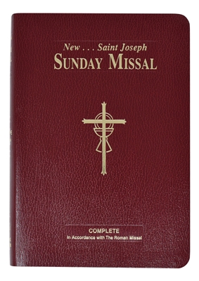ST. JOSEPH SUNDAY MISSAL--New Revised Liturgy Large Type Edition 822/10BG