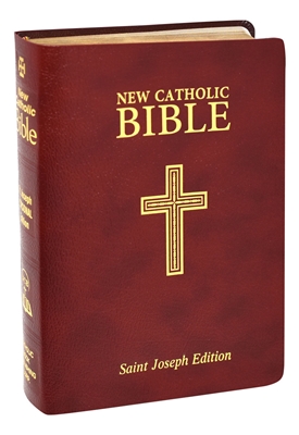 St. Joseph New Catholic Leather Bible (Personal Size) 608/13BG