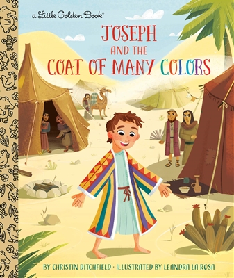 Joseph and The Coat of Many Colors Golden Book