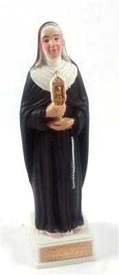4" Saint Clare of Assisi Magnetic Statue