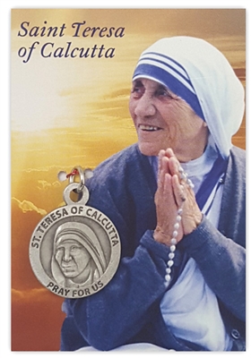 Saint Teresa of Calcutta Pewter Medal
