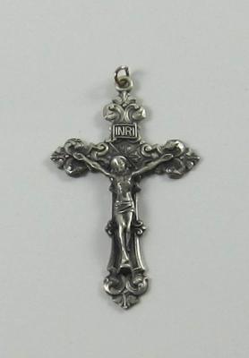 Sterling Silver Ornate Crucifix