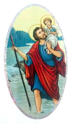 Saint Christopher Sticker