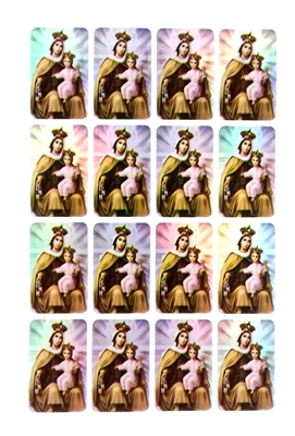 Our Lady of Mount Carmel Sticker Sheet