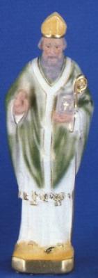 St. Patrick - 12" Italian Plaster, Catholic Saint Statue