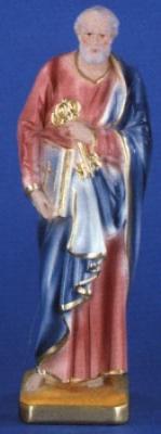 St. Peter - 12" Italian Plaster, Catholic Saint Statue