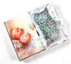 Baby Boy/Girl Baptismal  Rosary & Prayer Card Set