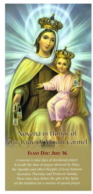 Novena in Honor of Our Lady of Mount Carmel