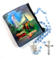 Our Lady of Fatima Rosary Pouch