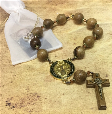 Saint Benedict Door Rosary with Gift Bag