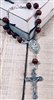 Wood Auto Rosary Saint Christopher