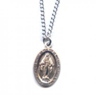 Small Sterling Silver or Gold Miraculous Medal