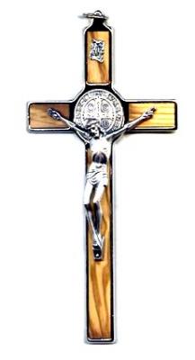 St. Benedict 8" Wall Crucifix
