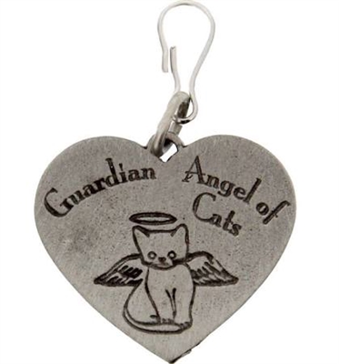 Guardian Angel Cat Medal
