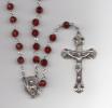 Vienna Ruby Sterling Rosary
