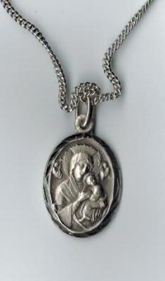 Our Lady of Perpetual Help Sterling Medal