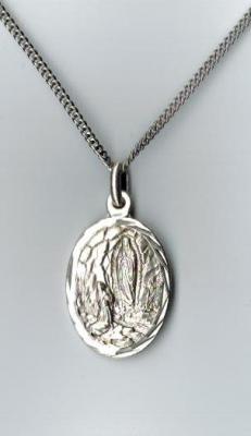Our Lady of Lourdes Sterling Medal