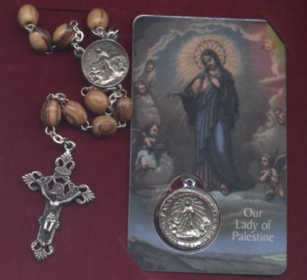 Our Lady of Palestine Rosary Set