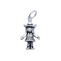 SE Large 3D Character Charm - Cowgirl