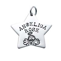 Large Star Charm - Angel