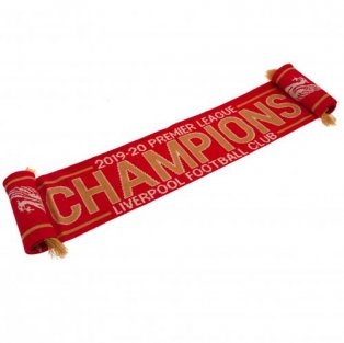 Liverpool F.C 2019-2020 Premier League Champions Scarf