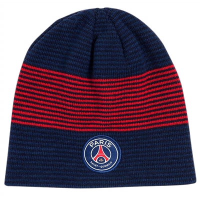 Paris St. Germain Striped Beanie