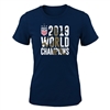 USA World Cup Champions 2019 Fashion Fit Tee-GIRLS