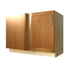 1 door blind corner base cabinet (LEFT side hinged with integrated filler)