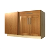 2 door 1 drawer blind corner base cabinet (LEFT side hinged with integrated filler)