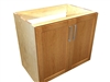 2 door SINK base cabinet (*sink not included)