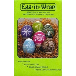 Egg-In-Wrap, Series III - Slavic Design Egg Sleeves  - Set of 12