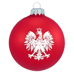 The Polish emblem dates back to medieval pennants, when the flag was all red with a white eagle. The eagle was adopted as the national symbol of the Polish State in the 15th century, and continued until the end of the 18th century when Poland lost her sta