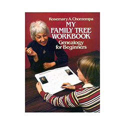 Become the family historian. This workbook provides the beginning genealogist, including young children with necessary forms and charts to plot their family history and tree.