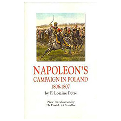 After Napoleon's humiliation of Prussia, on the field of Jena, the French Emperor turned his attention to subduing his Russian foe and marched into Poland in the winter of 1806. Six months later, the Russians had been beaten and brought to the peace table