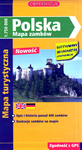 Poland Castles Map - Polska Mapa Zamkow 1:750 000