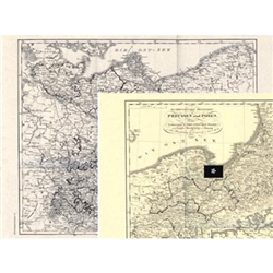 The Northeast Germany Map Group includes Northeast Germany Map: 1843 and The Prussian Provinces Map: East Prussia and Posen