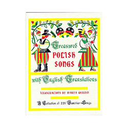 First printed in 1953, this book is a collection of 220 familiar Polish songs with a musical score for voice and piano accompaniment. Included in this book are folk songs for group singing; solos, and quartet arrangements for glee clubs and choruses; art