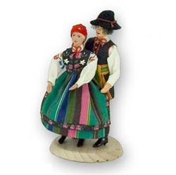 Polish Regional Doll: Lowicz Couple
