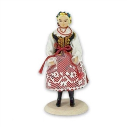 Polish Regional Doll: Krakowianka Lady