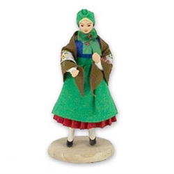 Kaszubka Woman Traditional Polish Doll