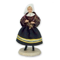 Polish Regional Doll: Sandomierzanka Woman